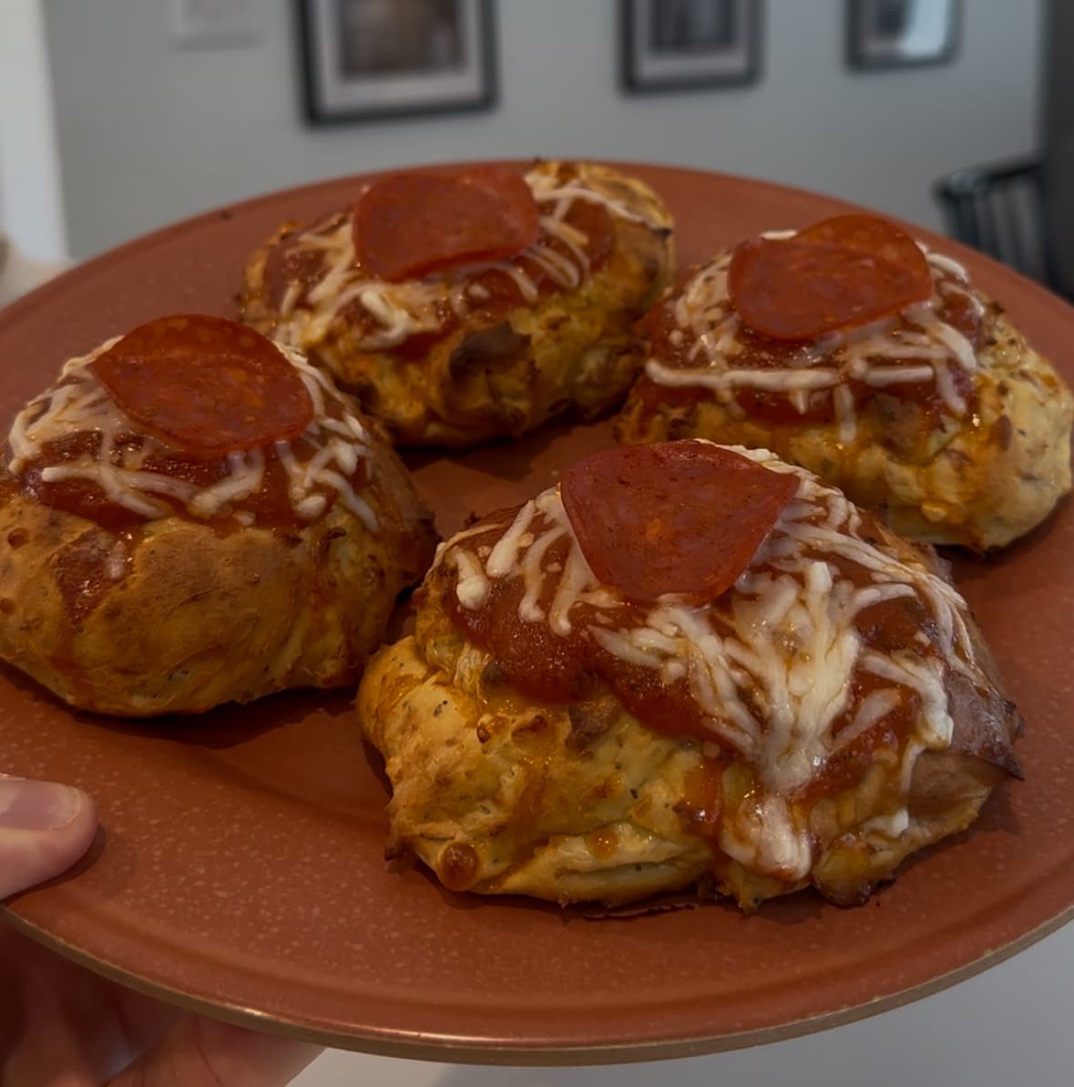 Pizza Biscuits (High Protein & Low Carb)